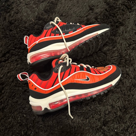 Nike Air Max 98 habanero red and black - Picture 3 of 7